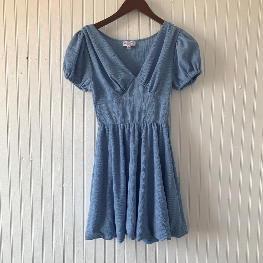 Rolla Coster mini blue dress